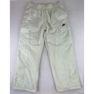 Nike Sportswear Everything Wovens Women's Size XL Mid-Rise Cargo Pant Sea Glass